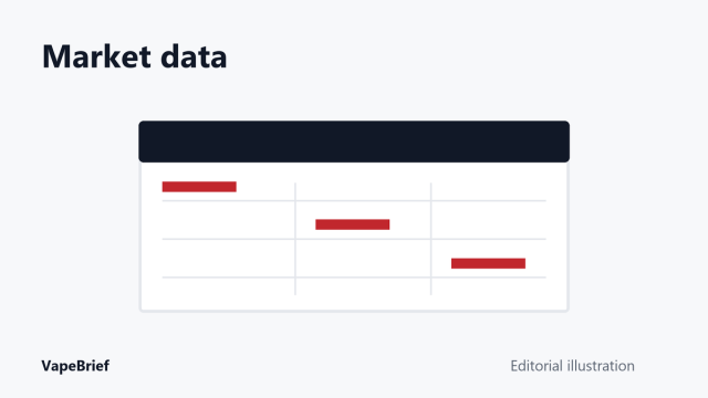 Original illustration of a data table without factual values.