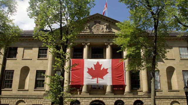 Province House in Halifax, Nova Scotia, photographed on 12 July 2025