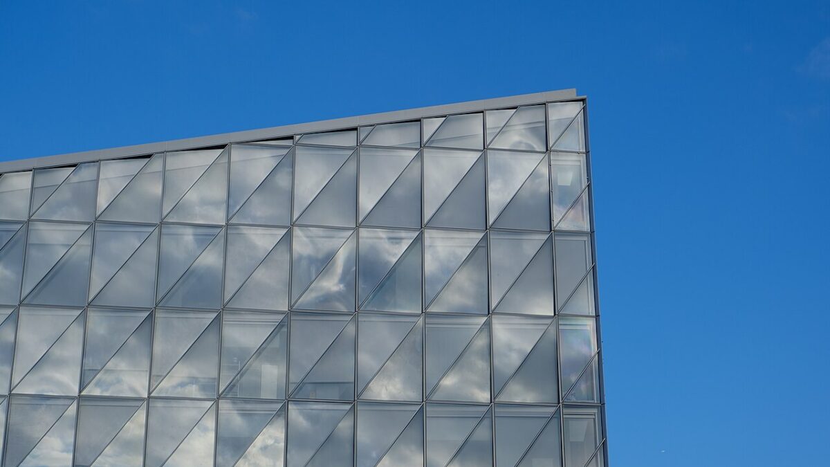 JTI headquarters near Genève-Sécheron station, photographed in October 2020